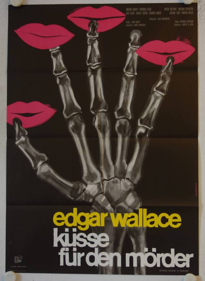 Ricochet / Incident at Midnight original release german movie poster